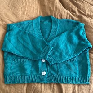 Babaa No 22 cardigan in tree fern